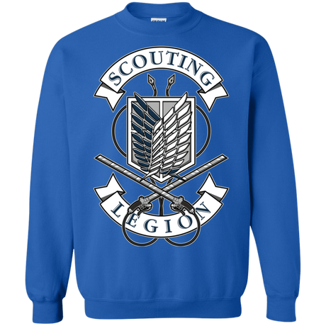 Sweatshirts Royal / S AoT Scouting Legion Crewneck Sweatshirt
