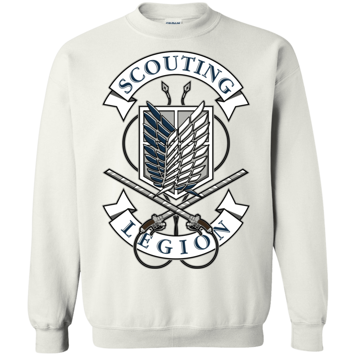 Sweatshirts White / S AoT Scouting Legion Crewneck Sweatshirt