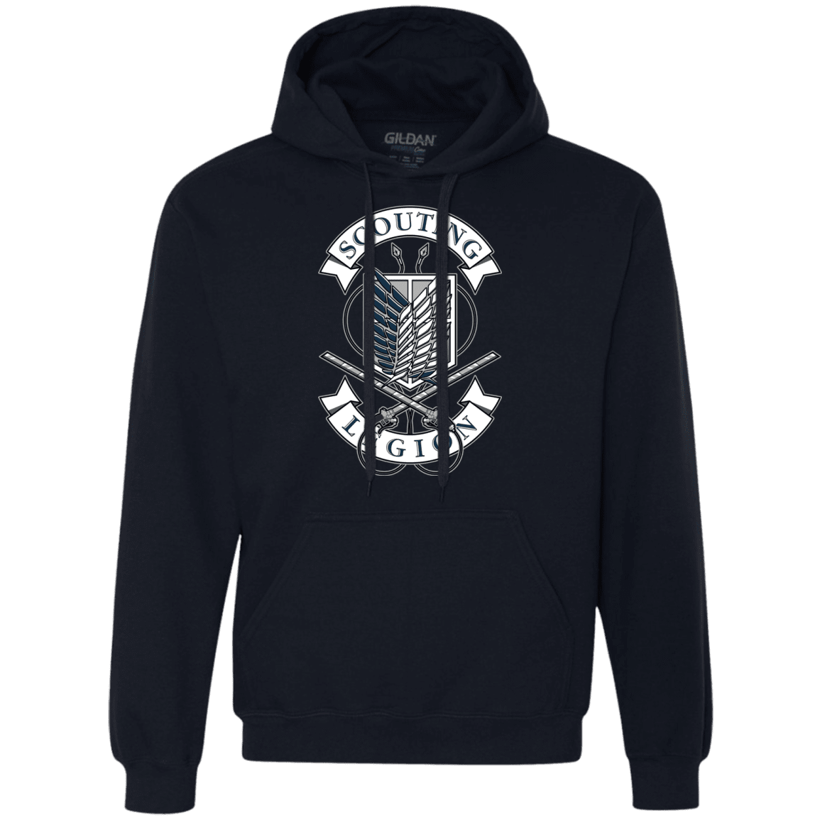 Sweatshirts Navy / S AoT Scouting Legion Premium Fleece Hoodie