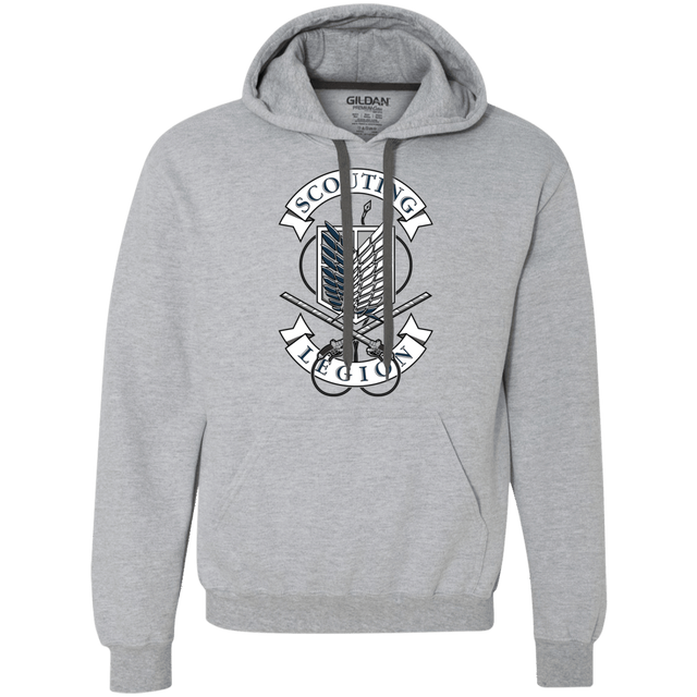 Sweatshirts Sport Grey / S AoT Scouting Legion Premium Fleece Hoodie