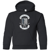 Sweatshirts Black / YS AoT Scouting Legion Youth Hoodie