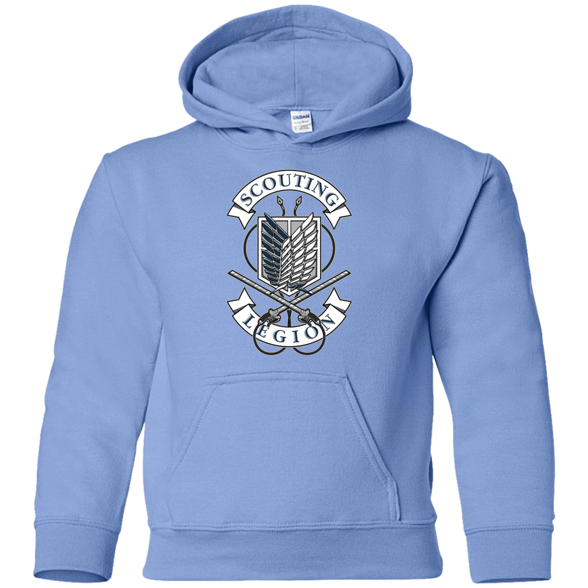 Sweatshirts Carolina Blue / YS AoT Scouting Legion Youth Hoodie