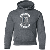 Sweatshirts Dark Heather / YS AoT Scouting Legion Youth Hoodie