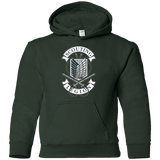 Sweatshirts Forest Green / YS AoT Scouting Legion Youth Hoodie