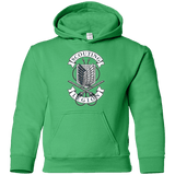 Sweatshirts Irish Green / YS AoT Scouting Legion Youth Hoodie