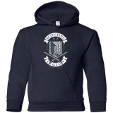 Sweatshirts Navy / YS AoT Scouting Legion Youth Hoodie