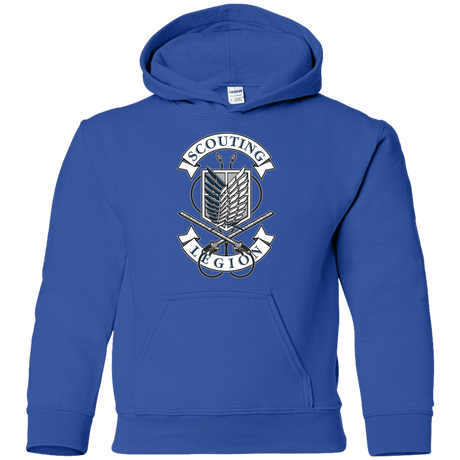 Sweatshirts Royal / YS AoT Scouting Legion Youth Hoodie
