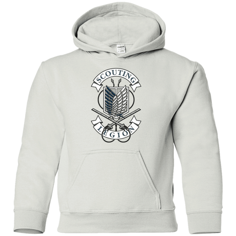 Sweatshirts White / YS AoT Scouting Legion Youth Hoodie