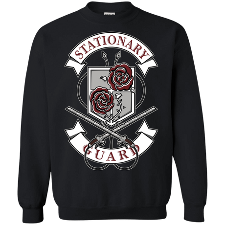 Sweatshirts Black / S AoT Stationary Guard Crewneck Sweatshirt