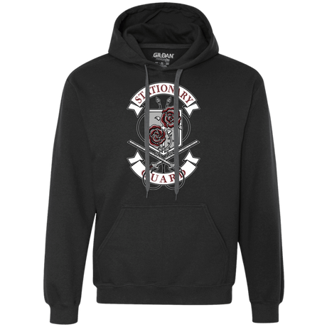 Sweatshirts Black / S AoT Stationary Guard Premium Fleece Hoodie
