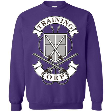 Sweatshirts Purple / S AoT Training Corps Crewneck Sweatshirt