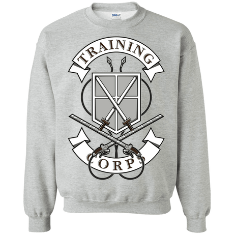 Sweatshirts Sport Grey / S AoT Training Corps Crewneck Sweatshirt