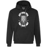 Sweatshirts Black / S AoT Training Corps Premium Fleece Hoodie