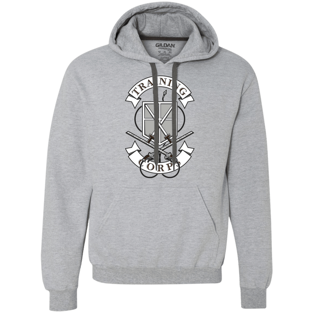 Sweatshirts Sport Grey / S AoT Training Corps Premium Fleece Hoodie