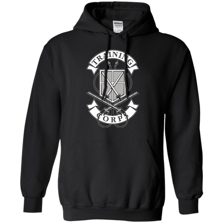 Sweatshirts Black / S AoT Training Corps Pullover Hoodie