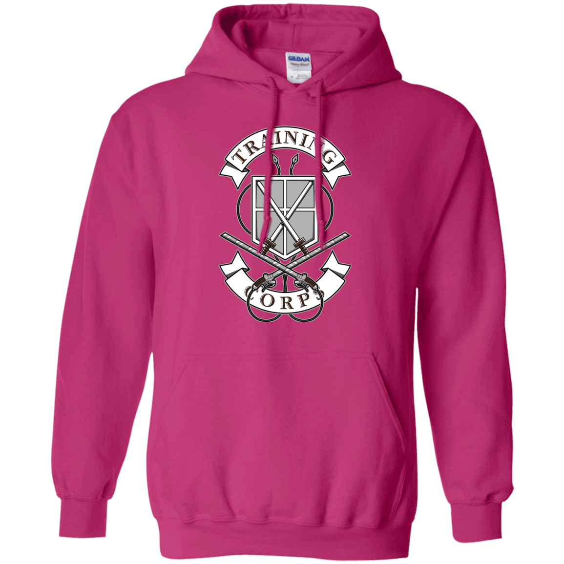 Sweatshirts Heliconia / S AoT Training Corps Pullover Hoodie