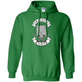 Sweatshirts Irish Green / S AoT Training Corps Pullover Hoodie