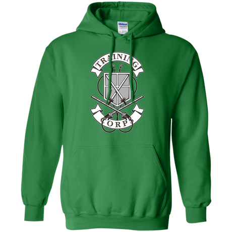 Sweatshirts Irish Green / S AoT Training Corps Pullover Hoodie