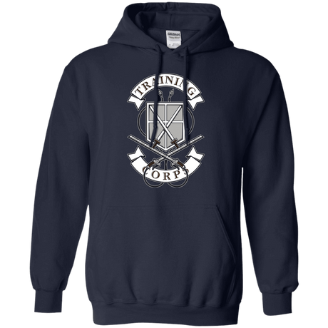 Sweatshirts Navy / S AoT Training Corps Pullover Hoodie