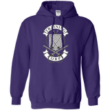 Sweatshirts Purple / S AoT Training Corps Pullover Hoodie