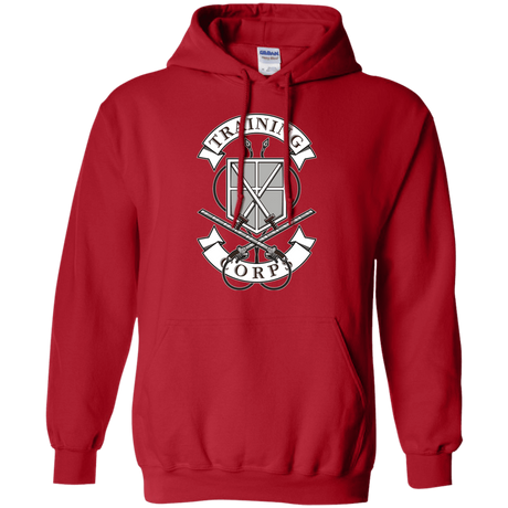 Sweatshirts Red / S AoT Training Corps Pullover Hoodie