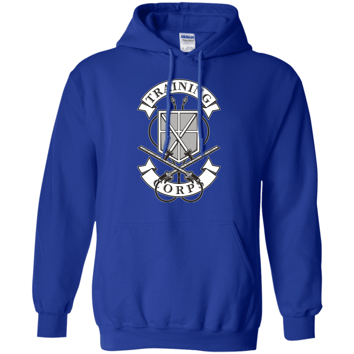Sweatshirts Royal / S AoT Training Corps Pullover Hoodie