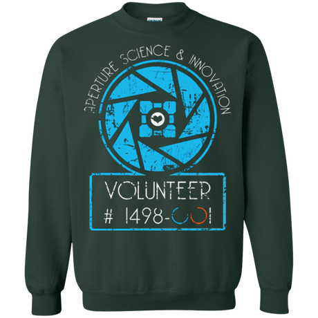 Sweatshirts Forest Green / Small Aperture Volunteer Crewneck Sweatshirt