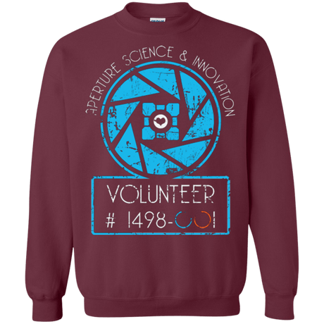 Sweatshirts Maroon / Small Aperture Volunteer Crewneck Sweatshirt