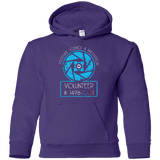 Sweatshirts Purple / YS Aperture Volunteer Youth Hoodie