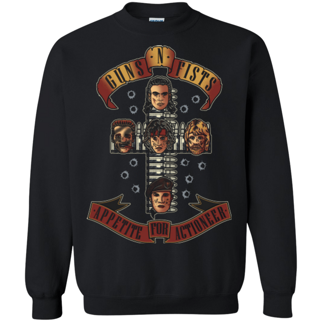 Sweatshirts Black / Small Appetite for Actioneer Crewneck Sweatshirt