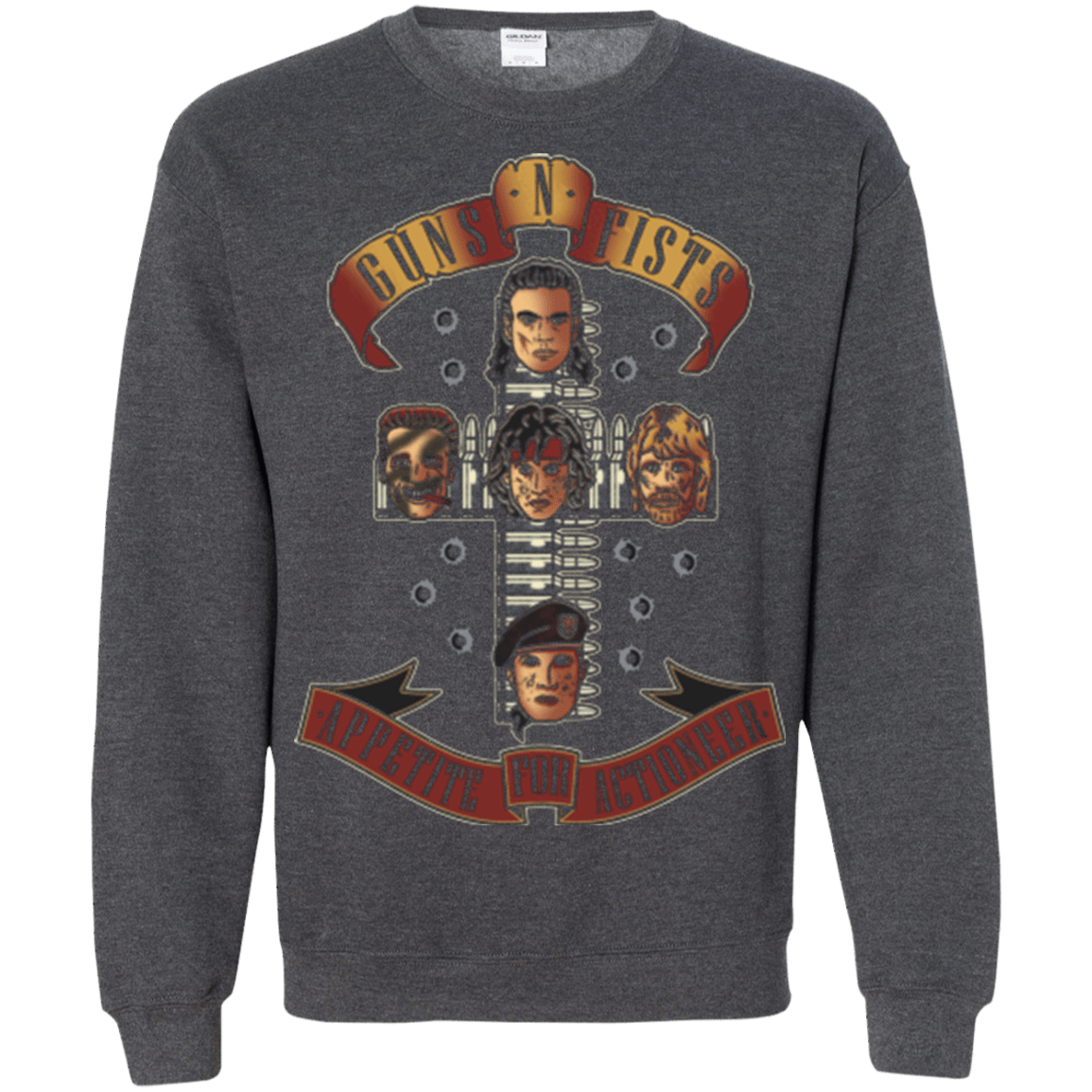 Sweatshirts Dark Heather / Small Appetite for Actioneer Crewneck Sweatshirt