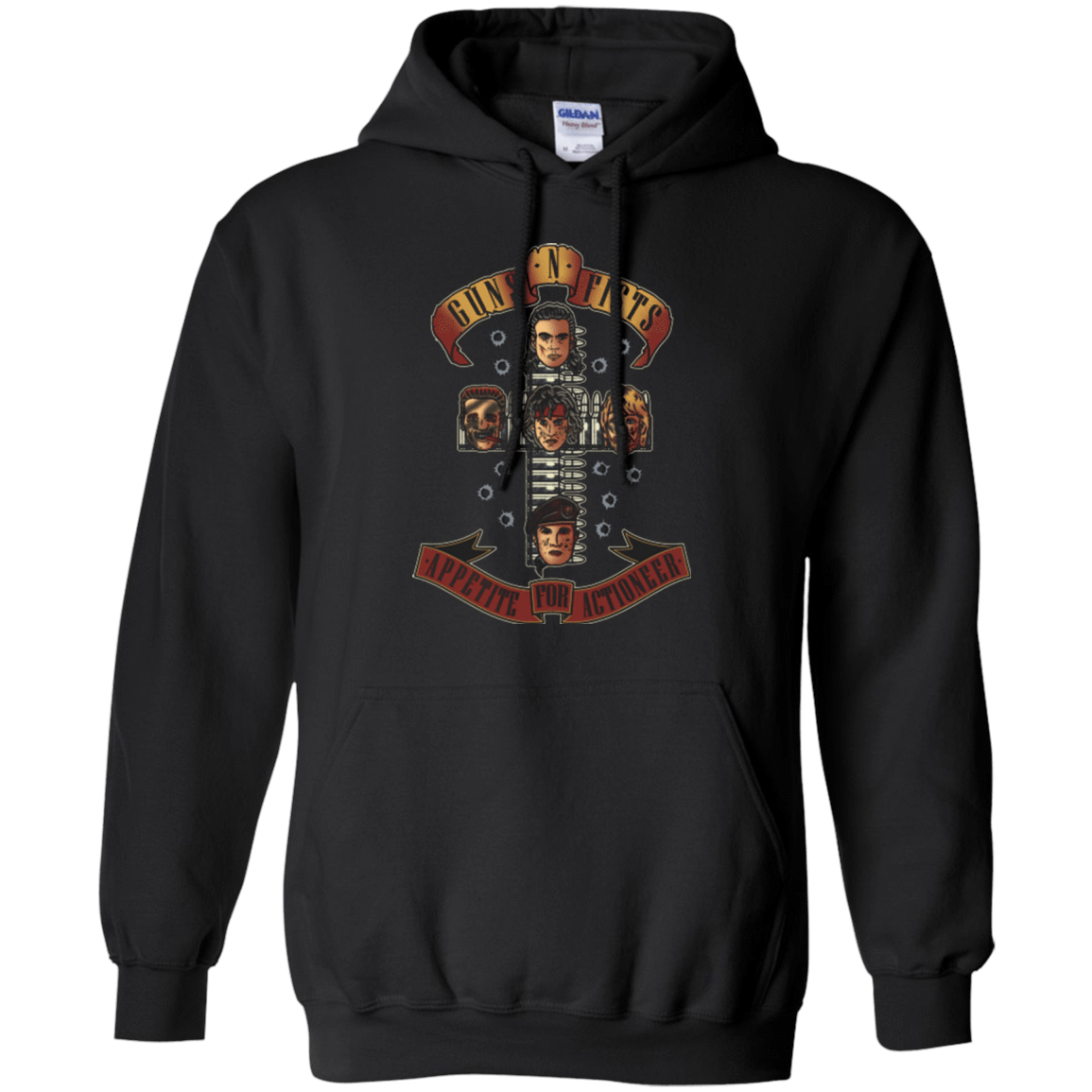 Sweatshirts Black / Small Appetite for Actioneer Pullover Hoodie