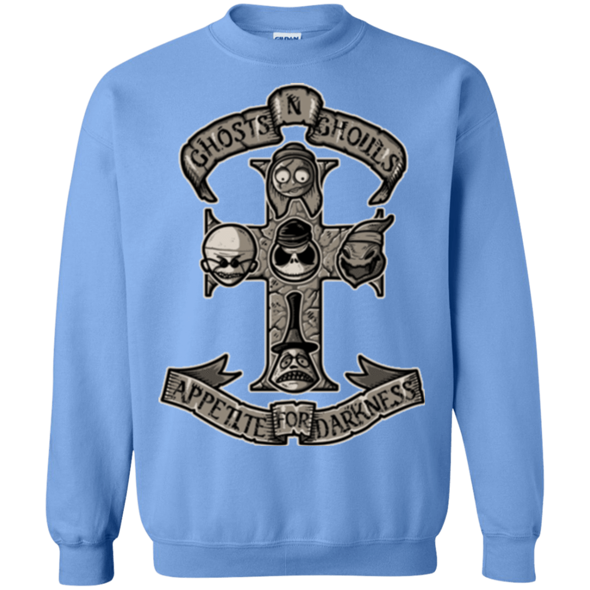 Sweatshirts Carolina Blue / Small APPETITE FOR DARKNESS Crewneck Sweatshirt