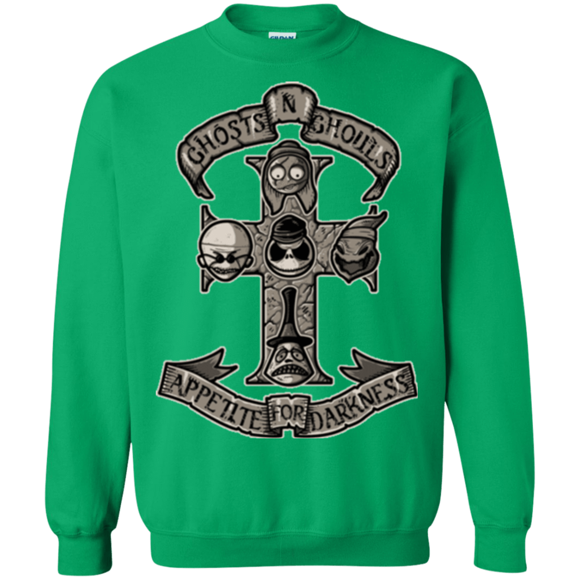 Sweatshirts Irish Green / Small APPETITE FOR DARKNESS Crewneck Sweatshirt