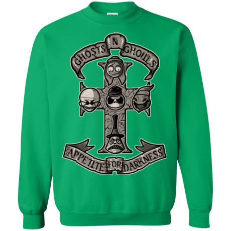 Sweatshirts Irish Green / Small APPETITE FOR DARKNESS Crewneck Sweatshirt