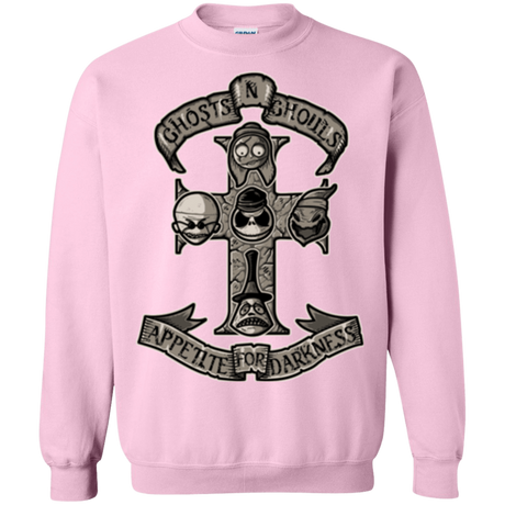 Sweatshirts Light Pink / Small APPETITE FOR DARKNESS Crewneck Sweatshirt