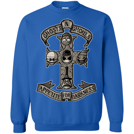 Sweatshirts Royal / Small APPETITE FOR DARKNESS Crewneck Sweatshirt