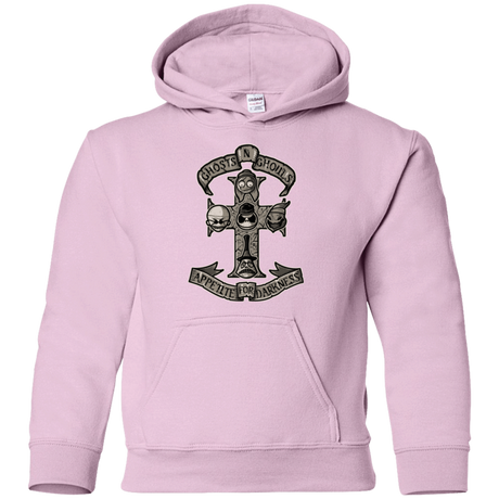 Sweatshirts Light Pink / YS APPETITE FOR DARKNESS Youth Hoodie