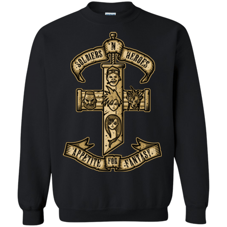Sweatshirts Black / Small APPETITE FOR FANTASY Crewneck Sweatshirt