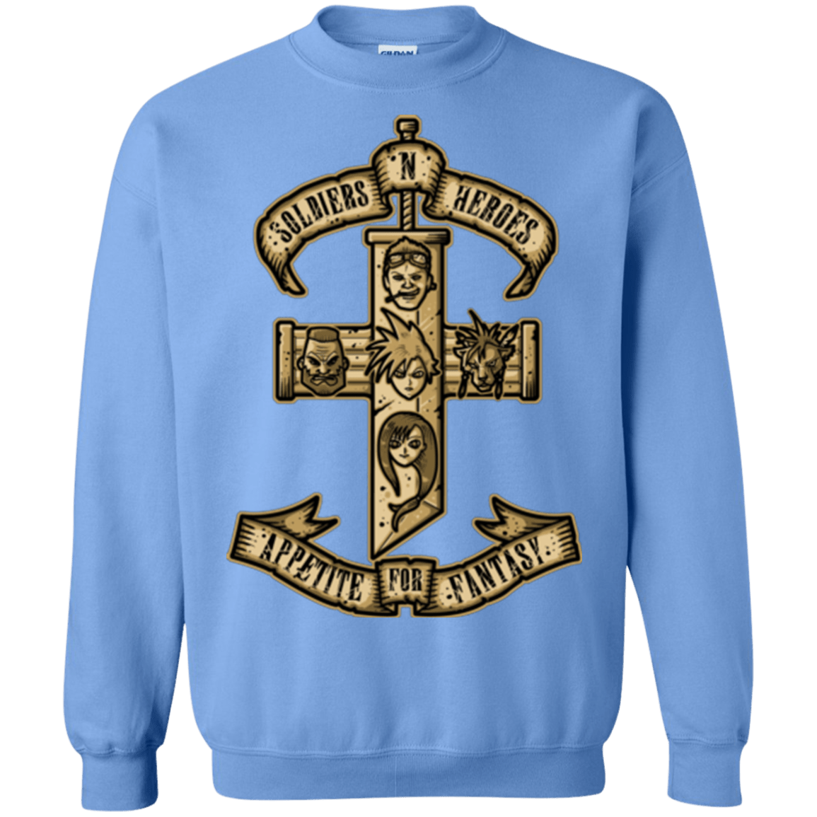 Sweatshirts Carolina Blue / Small APPETITE FOR FANTASY Crewneck Sweatshirt
