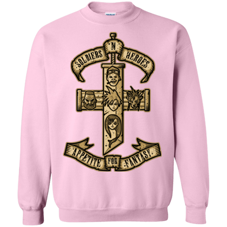 Sweatshirts Light Pink / Small APPETITE FOR FANTASY Crewneck Sweatshirt