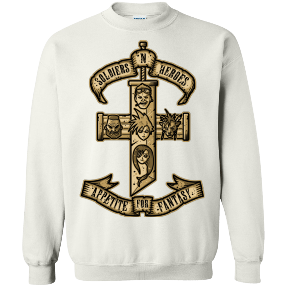 Sweatshirts White / Small APPETITE FOR FANTASY Crewneck Sweatshirt