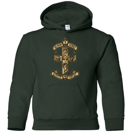 Sweatshirts Forest Green / YS APPETITE FOR FANTASY Youth Hoodie