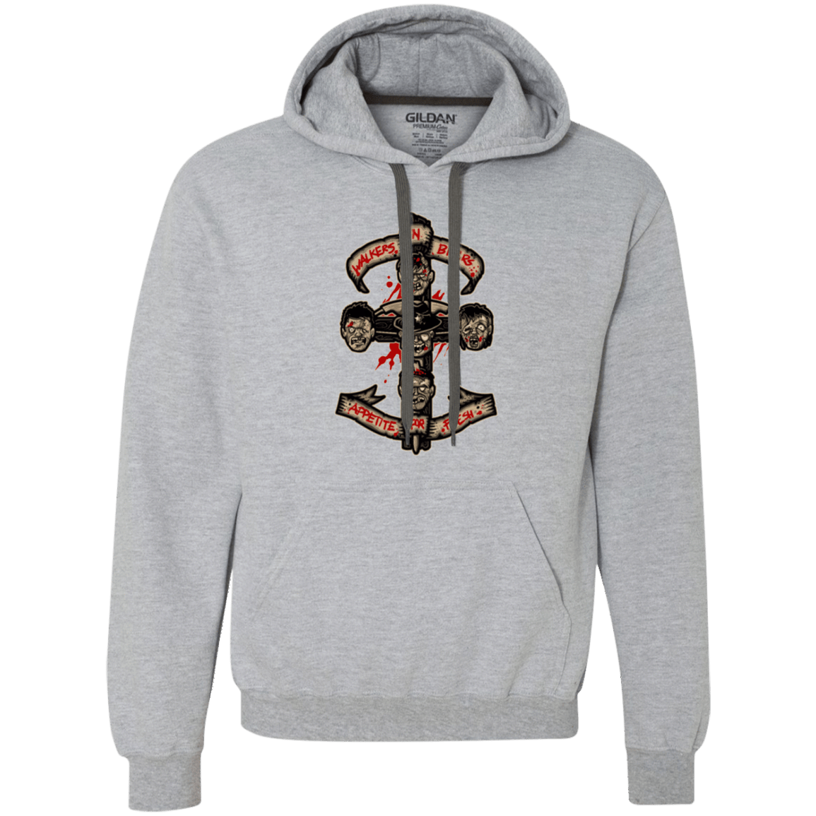 Sweatshirts Sport Grey / Small APPETITE FOR FLESH Premium Fleece Hoodie