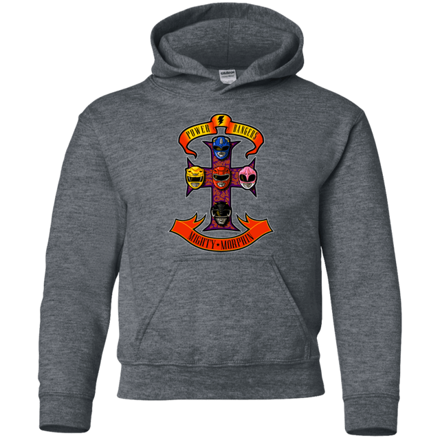 Sweatshirts Dark Heather / YS Appetite for Morphin Youth Hoodie