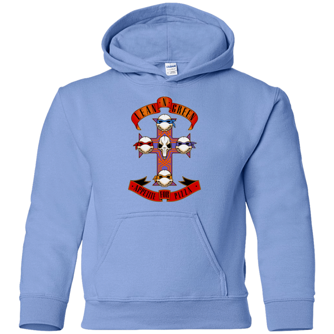 Sweatshirts Carolina Blue / YS APPETITE FOR PIZZA Youth Hoodie