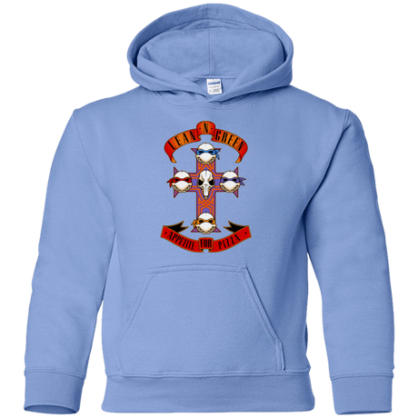 Sweatshirts Carolina Blue / YS APPETITE FOR PIZZA Youth Hoodie