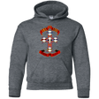 Sweatshirts Dark Heather / YS APPETITE FOR PIZZA Youth Hoodie