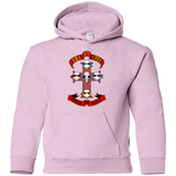 Sweatshirts Light Pink / YS APPETITE FOR PIZZA Youth Hoodie
