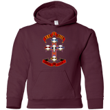 Sweatshirts Maroon / YS APPETITE FOR PIZZA Youth Hoodie